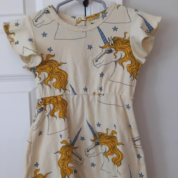 Mini Rodini Other - Mini Rodini Unicorn dress 92/98